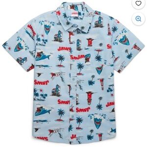 Jaws Boys Button-Down Shirt - EUC